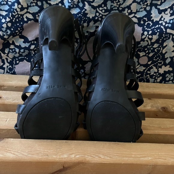 Nine West Caged Heel with Buckles - Picture 3 of 4